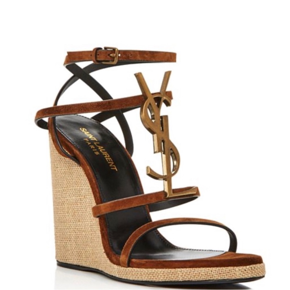YSL Cassandra Wedges